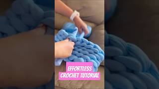 Effortless crochet tutorial [upl. by Packer]