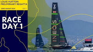 Louis Vuitton Preliminary Regatta  Barcelona  Day 1  LIVE [upl. by Baggs293]