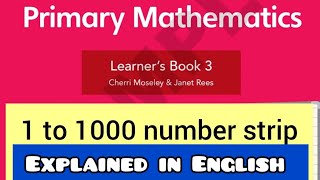 EP 6 Cambridge Primary Mathematics Learners Book 3 1 to 1000 number strip 1000 Square Explained [upl. by Roseanne438]