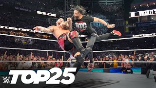 The Best WWE Moments of Aug 2024 WWE Top 25 [upl. by Ashling715]