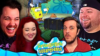 We Watched Spongebob Season 2 Episode 3 amp 4 For The FIRST TIME Group REACTION [upl. by Assenov]