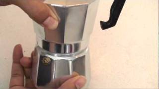 Como Hacer Café Expreso y Cubano con la Cafetera IMUSA Espresso [upl. by Boswall]