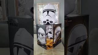 Star Wars Black Series Phase 2 Clone Trooper Helmet by Hasbro [upl. by Tilla]