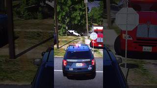 dodge Challenger crashed in tree lspdfr [upl. by Dabbs936]