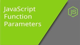 JavaScript Function Parameters [upl. by Harrell609]