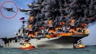 2 Minutes Ago US F16 Pilots Crazy Action to Sink a Russian Aircraft Carrier in the Black Sea [upl. by Lawrenson]