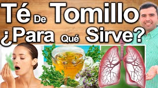 Té de Tomillo en Ayunas  Para Que Sirve Beneficios y Contraindicaciones Para Tu Salud [upl. by Ely]