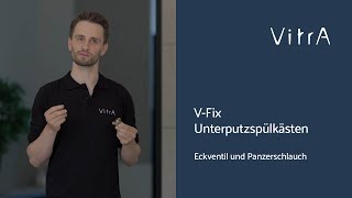 VFix Unterputzspülkästen Eckventil und Panzerschlauch [upl. by Syck530]