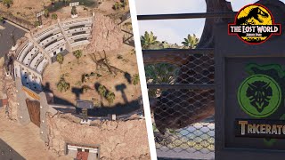 Amphitheater amp Dinosaurs  Jurassic World Evolution 2  Jurassic Park San Diego Part 33 [upl. by Peregrine714]