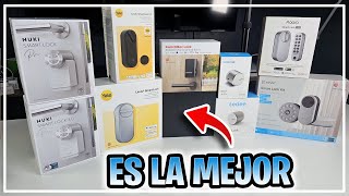 🔴 ¿Qué CERRADURA INTELIGENTE es Mejor COMPARATIVA 10 Tedee Nuki Yale Switchbot Aqara Ezviz [upl. by Agnesse861]