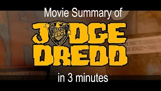 Judge Dredd 1995 in 3 minutes [upl. by Caraviello]