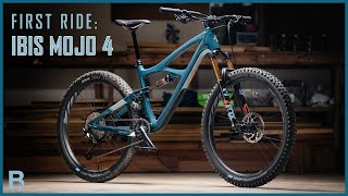 First Ride The New Ibis Mojo 4 [upl. by Idnek]