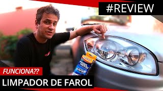 LIMPADOR DE FAROL LUXCAR  FUNCIONA  REVIEW [upl. by Doniv288]