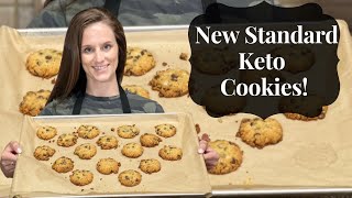 New Standard Keto Chocolate Chip Cookies [upl. by Elisee136]