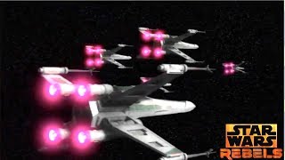 Star Wars Rebels The Rebels Breaks through the Imperial blockade [upl. by Derman90]