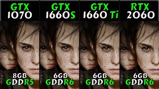 GTX 1070 vs GTX 1660 Super vs GTX 1660 ti vs RTX 2060  TEST IN 2023🔥 [upl. by Airotna]