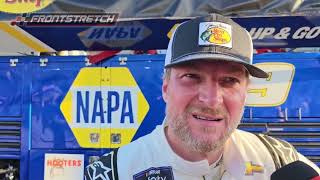 Dale Earnhardt Jr Reflects on Top5 Finish at Homestead [upl. by Issej]