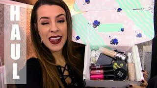 BIG HAUL MAKEUP  COLOURPOP  MUFE  SMASHBOX  SLEEK  MAKEUP ATELIER [upl. by Theona]