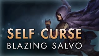 Self Curse Blazing Salvo Trickster  PoE 319 Build Guide [upl. by Nanoc]