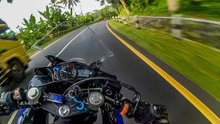 The Pure Sound of Yamaha R25 After Work Time [upl. by Emalia334]