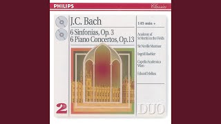 JC Bach Symphony Op 3  No 1 In D Major 1 Allegro con spirito [upl. by Ripley]