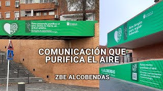 Proyecto Murarte en Alcobendas  Zona de Bajas Emisiones [upl. by Atinrahc]