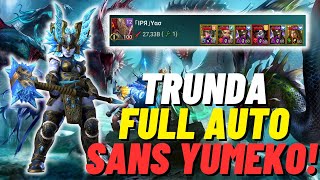 TEAM TRUNDA FULL AUTO AVEC LADY IRETH  RAID SHADOW LEGENDS [upl. by Adalie533]