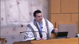 Kol Nidre Sermon by Rabbi Sharff October 11 2024 [upl. by Aitsirk]