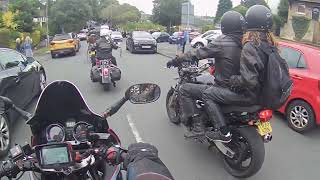 Baildon Harley ride start 250824 [upl. by Mack157]