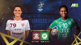 EHF CHAMPIONS LEAGUE FEMININA  RAPID BUCARESTI vs GYORI 1200 1711 [upl. by Seidel742]