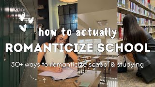 How to Romanticize School amp Studying in 2024 ☕️📚 [upl. by Anaeda]