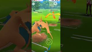 Ohh My God  Mega CharizardY Vs Moltres😮😨Legendary Battle Evershorts pokemongo moltres [upl. by Yekciv]