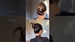 ❤️❤️BEST Everyday Hair Bun Style RevealedLUVE Wigs wigs hairstyle [upl. by Elocaj]