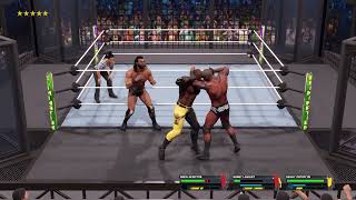 Elimination Chamber Orton vs Lashley vs Knight vs Owens Vs Mcintyre vs Logan Paul Hard Difficulty [upl. by Eno]