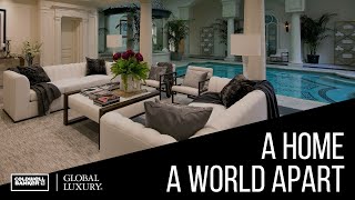 Coldwell Banker Global Luxury  Home of The Week  A Home A World Apart [upl. by Fonz]