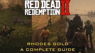 Red Dead Redemption 2  How to trigger Rhodes gold Full Guide [upl. by Pollyanna]