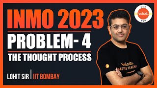 INMO 2023 Problem4  The Thought Process  INMO 2023 Solutions  Lohit Jindal  VOS [upl. by Eynttirb]