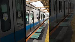 odakyu enoshima line local train arriving [upl. by Ellene941]