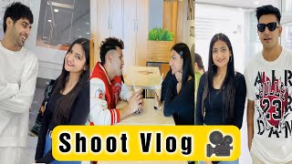 Shoot With Jass Manak Guri Karan Randhawa  Its Anchal Vlog [upl. by Suiratnod]