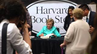 Hillary Rodham Clinton at Harvard Book Store June 16 2014 [upl. by Gwenni]