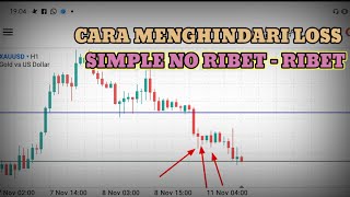 CARA MENGHINDARI LOSS DALAM TRADING  NO RIBET [upl. by Airot]