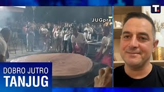 Pljeskavica za Ginisa  Ivica Zdravković • DOBRO JUTRO TANJUG [upl. by Petracca]