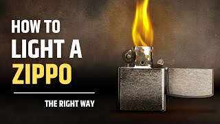 How to light a Zippo lighter [upl. by Aiden]