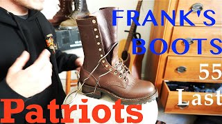 Franks Boots  Patriots  55 Last  Seidel Walnut 8D Vibram v100 lug USA Made [upl. by Nerraj]