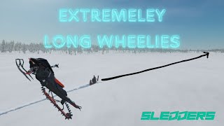 Sledders  Popping some really long wheelies with my 2023 Freeride Turbo R 154quot [upl. by Tamera759]