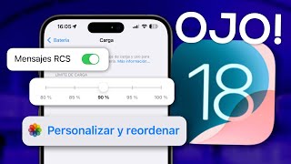 40 AJUSTES de iOS 18 que DEBES CAMBIAR ahora ⚠️ [upl. by Ellicott]