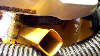 usin my cub cadet chipper shredder pt1 [upl. by Tia]