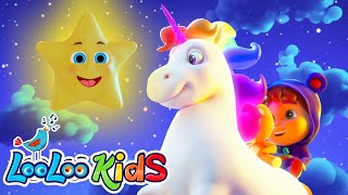 Twinkle Twinkle Little Star and Finger Family  Kids Music  Nursery Rhymes from LooLoo Kids [upl. by Hcahsem137]