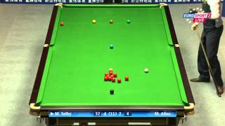 Selby vs Allen fr67  Haikou World Open2012 SemiFinal [upl. by Analah320]