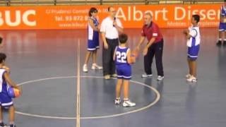 Juegos de iniciacion al minibasket parte 2mpg [upl. by Ameen875]